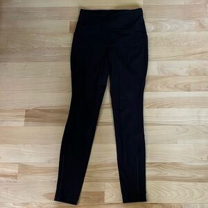 Lululemon fast and free legging with pockets size 6 black